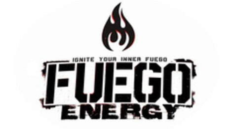 IGNITE YOUR INNER FUEGO FUEGO ENERGY Logo (USPTO, 27.10.2017)