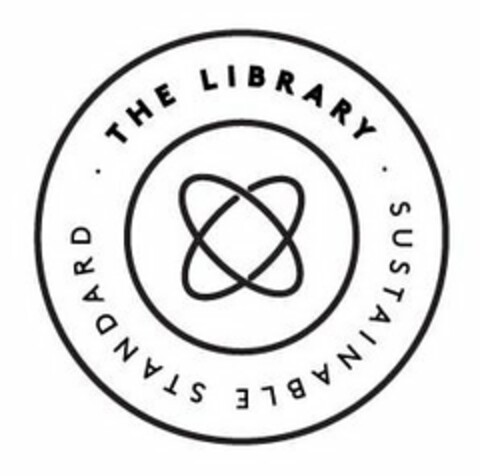 THE LIBRARY SUSTAINABLE STANDARD Logo (USPTO, 03/09/2018)