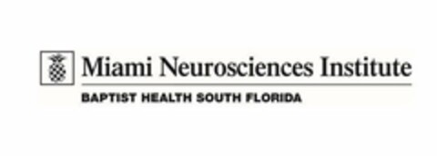 MIAMI NEUROSCIENCES INSTITUTE BAPTIST HEALTH SOUTH FLORIDA Logo (USPTO, 26.07.2018)