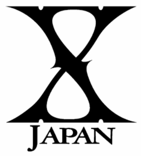 X JAPAN Logo (USPTO, 08.08.2018)