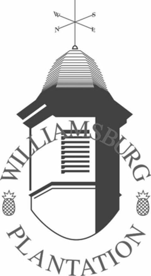 WILLIAMSBURG PLANTATION N E S W Logo (USPTO, 08/27/2018)