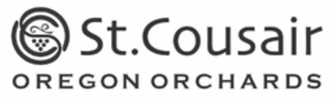 SC ST.COUSAIR OREGON ORCHARDS Logo (USPTO, 09/07/2018)