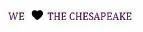 WE THE CHESAPEAKE Logo (USPTO, 09/14/2018)