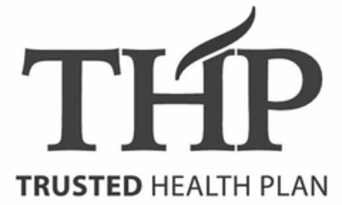 THP TRUSTED HEALTH PLAN Logo (USPTO, 22.10.2018)