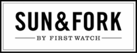SUN & FORK BY FIRST WATCH Logo (USPTO, 16.11.2018)
