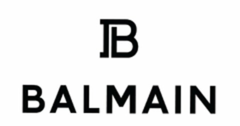 B BALMAIN Logo (USPTO, 21.11.2018)