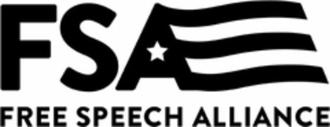 FSA FREE SPEECH ALLIANCE Logo (USPTO, 17.01.2019)