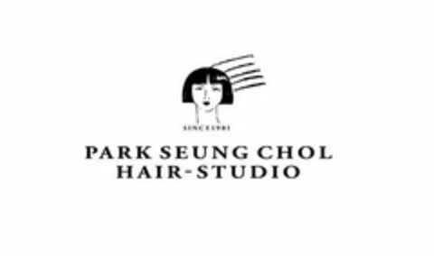 SINCE1981 PARK SEUNG CHOL HAIR-STUDIO Logo (USPTO, 25.03.2019)