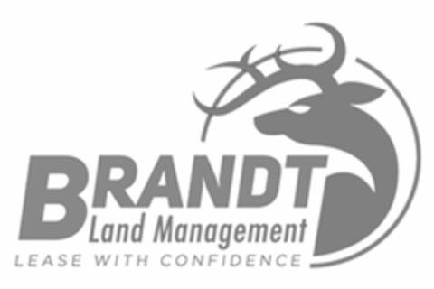 BRANDT LAND MANAGEMENT LEASE WITH CONFIDENCE Logo (USPTO, 04/10/2019)