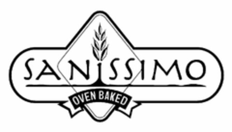 SANISSIMO OVEN BAKED Logo (USPTO, 25.04.2019)