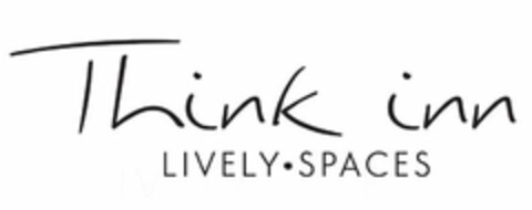 THINK INN LIVELY · SPACES Logo (USPTO, 05/29/2019)