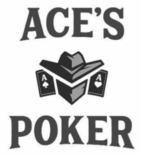 ACE'S POKER Logo (USPTO, 07/09/2019)