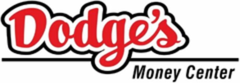 DODGE'S MONEY CENTER Logo (USPTO, 11.07.2019)