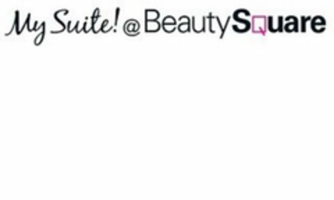 MY SUITE! @ BEAUTY SQUARE Logo (USPTO, 31.08.2019)