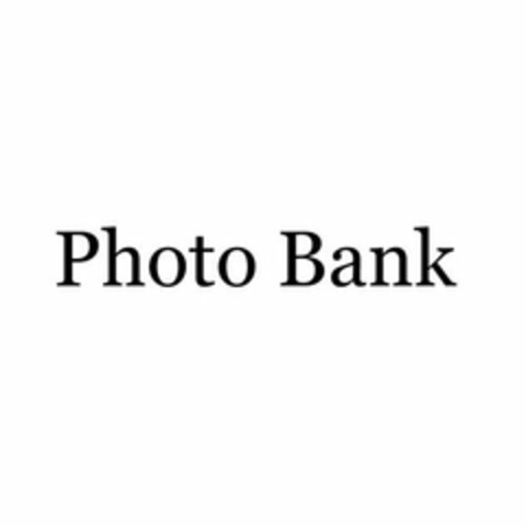 PHOTO BANK Logo (USPTO, 22.11.2019)