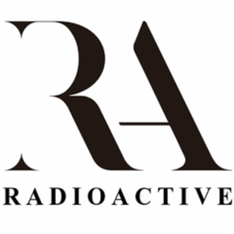 RA RADIOACTIVE Logo (USPTO, 05.12.2019)