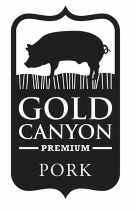 GOLD CANYON PREMIUM PORK Logo (USPTO, 18.03.2020)