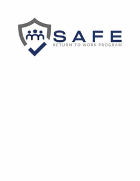SAFE RETURN TO WORK PROGRAM Logo (USPTO, 22.05.2020)