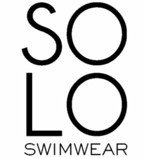 SOLO SWIMWEAR Logo (USPTO, 15.12.2009)