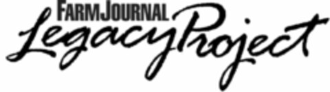 FARM JOURNAL LEGACY PROJECT Logo (USPTO, 28.07.2010)