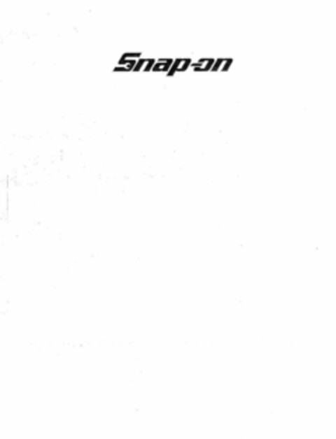 SNAP-ON Logo (USPTO, 30.11.2010)