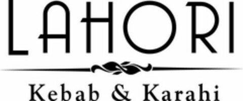 LAHORI KEBAB & KARAHI Logo (USPTO, 11/08/2011)