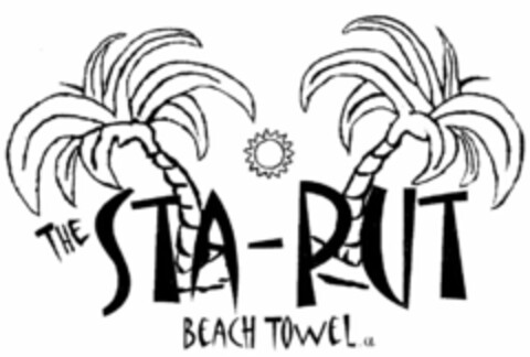 THE STA-PUT BEACH TOWEL, CO. Logo (USPTO, 30.04.2012)