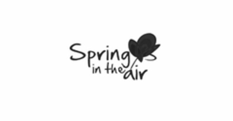 SPRING IN THE AIR Logo (USPTO, 10/10/2012)