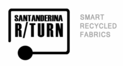 SANTANDERINA R/TURN SMART RECYCLED FABRICS Logo (USPTO, 13.03.2017)