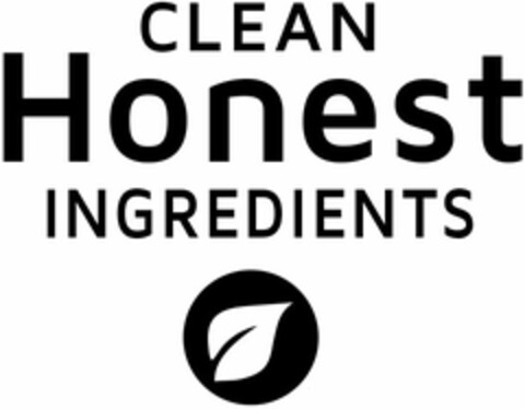 CLEAN HONEST INGREDIENTS Logo (USPTO, 28.03.2017)