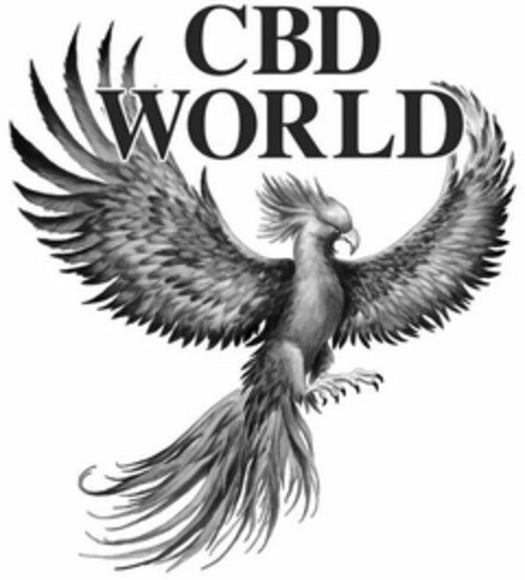 CBD WORLD Logo (USPTO, 15.10.2019)