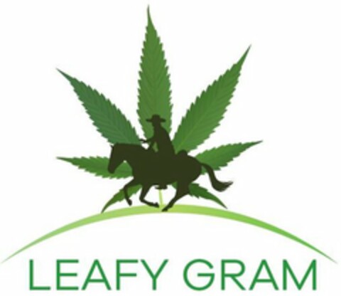 LEAFY GRAM Logo (USPTO, 22.10.2019)