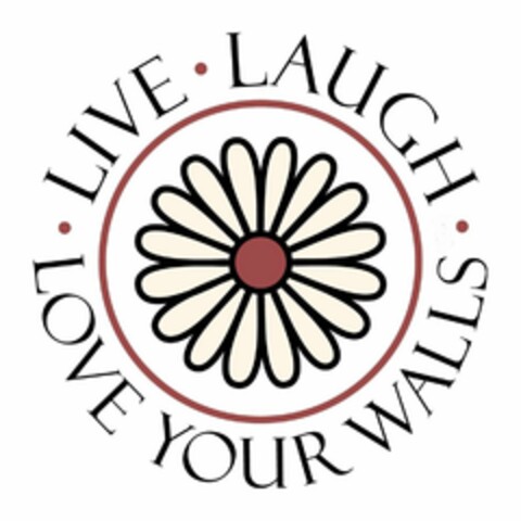 LIVE · LAUGH · LOVE YOUR WALLS Logo (USPTO, 26.02.2009)