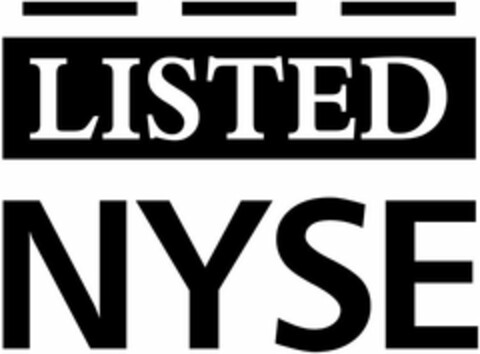 LISTED NYSE Logo (USPTO, 04.03.2009)