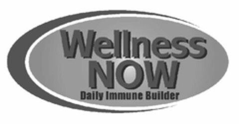 WELLNESS NOW DAILY IMMUNE BUILDER Logo (USPTO, 06/12/2009)