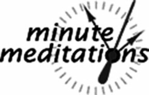 MINUTE MEDITATIONS Logo (USPTO, 19.01.2010)