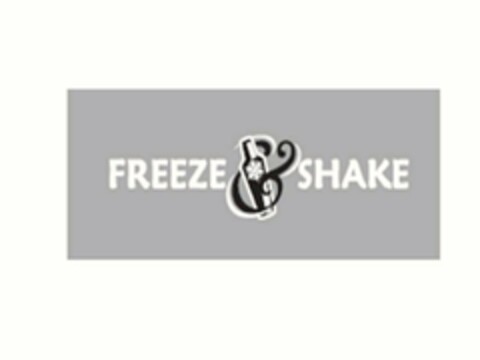 FREEZE & SHAKE Logo (USPTO, 29.03.2010)