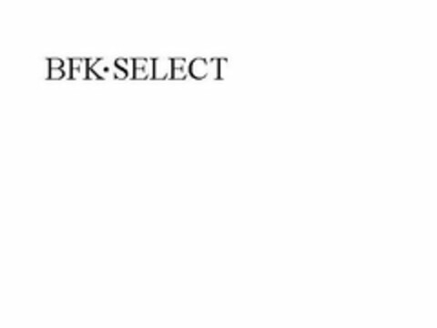 BFK-SELECT Logo (USPTO, 24.09.2010)