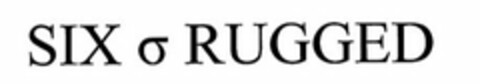 SIX RUGGED Logo (USPTO, 06/17/2011)