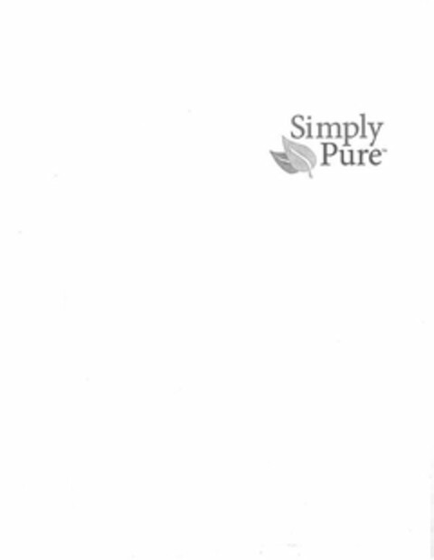 SIMPLY PURE Logo (USPTO, 08/04/2011)