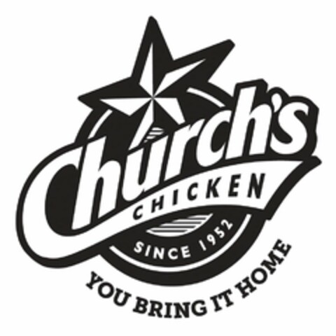 CHURCH'S CHICKEN YOU BRING IT HOME SINCE 1952 Logo (USPTO, 03.11.2011)