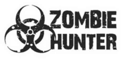 ZOMBIE HUNTER Logo (USPTO, 03.10.2012)