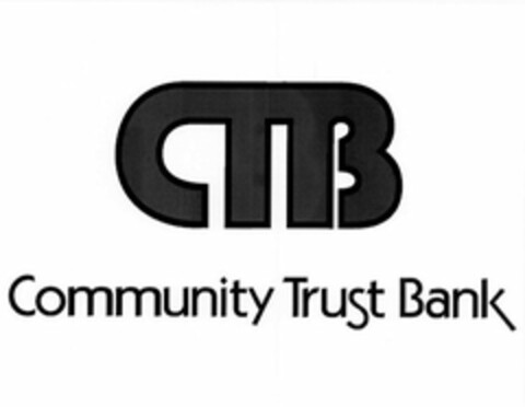 CTB COMMUNITY TRUST BANK Logo (USPTO, 21.03.2013)