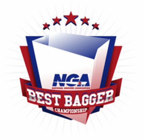 NGA NATIONAL GROCERS ASSOCIATION BEST BAGGER CHAMPIONSHIP Logo (USPTO, 28.05.2013)