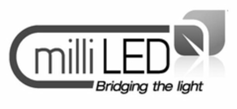 MILLI LED BRIDGING THE LIGHT Logo (USPTO, 19.07.2013)