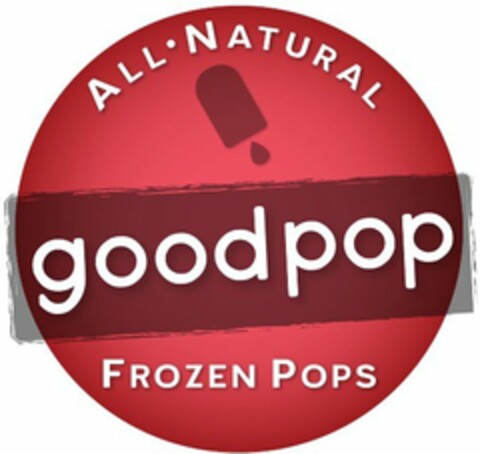 GOOD POP ALL · NATURAL FROZEN POPS Logo (USPTO, 10/20/2014)