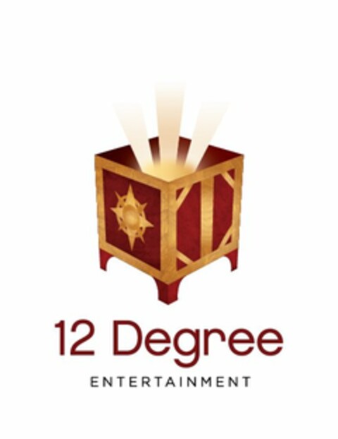 12 DEGREE ENTERTAINMENT Logo (USPTO, 27.02.2015)