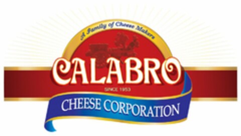 CALABRO A FAMILY OF CHEESEMAKERS SINCE 1953 Logo (USPTO, 07.08.2015)