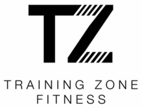 TZ TRAINING ZONE FITNESS Logo (USPTO, 08/20/2015)