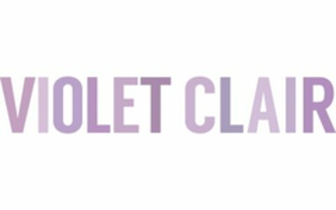 VIOLET CLAIR Logo (USPTO, 14.10.2015)